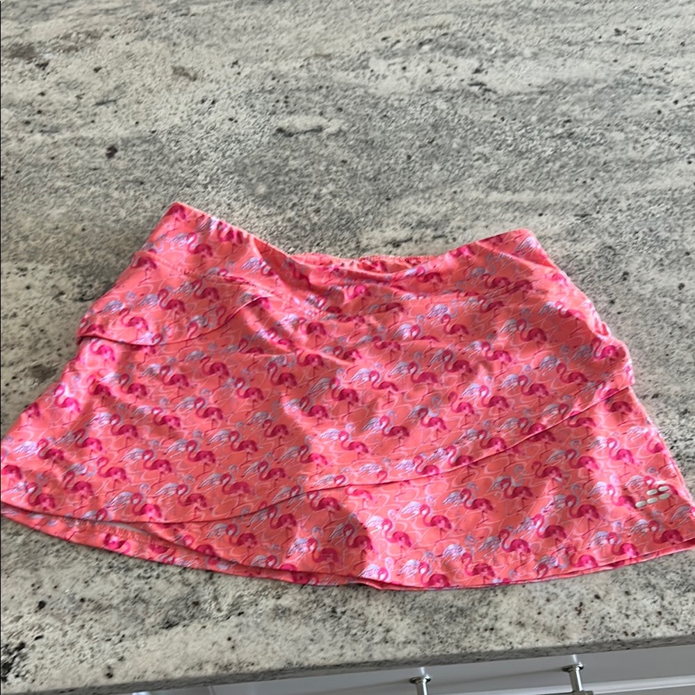 BCG Pink Flamingo Mini Skirt